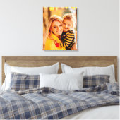 Je eigen foto toevoegen | SJABLOON Canvas Afdruk (Insitu (Slaapkamer))