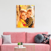 Je eigen foto toevoegen | SJABLOON Canvas Afdruk (Insitu (Woonkamer))