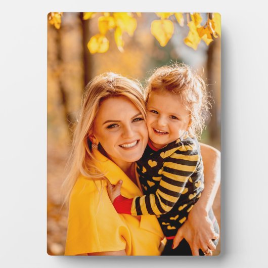 Je eigen foto toevoegen | SJABLOON Fotoplaat (voorkant)