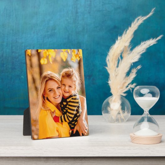 Je eigen foto toevoegen | SJABLOON Fotoplaat (Zijkant)