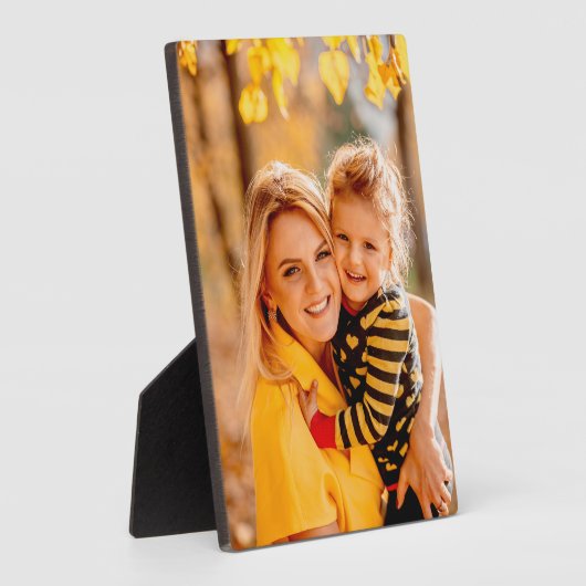 Je eigen foto toevoegen | SJABLOON Fotoplaat (Zijkant)