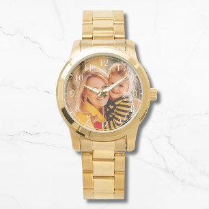 Je eigen foto toevoegen   SJABLOON Horloge