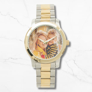 Je eigen foto toevoegen   SJABLOON Horloge