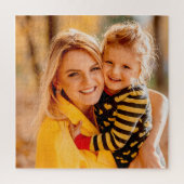 Je eigen foto toevoegen | SJABLOON Legpuzzel (Verticaal)