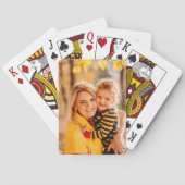 Je eigen foto toevoegen | SJABLOON Pokerkaarten (Achterkant)