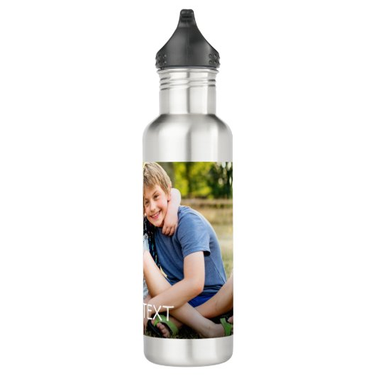 Je eigen foto toevoegen waterfles  (Rechts)