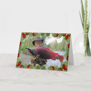 Je eigen foto Vist op maat Kaart