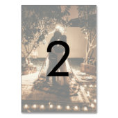 Je eigen foto's gaan over het huwelijk kaart (Achterkant)