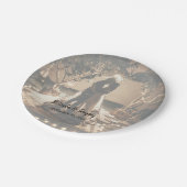 Je eigen foto's gaan over het huwelijk papieren bordje (Gekanteld)