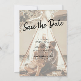 Je eigen foto's gaan over het huwelijk save the date
