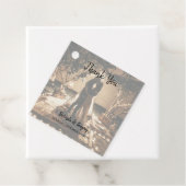 Je eigen foto's met een bruidsschat bedankjes labels (In situ)