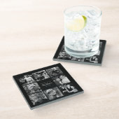 Je eigen galerij toevoegen - 8 Afbeeldingen Glazen Onderzetter (Schuin)