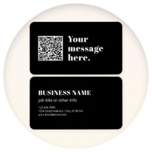 Je eigen geüploade QR-code & bewerkbare retro-teks