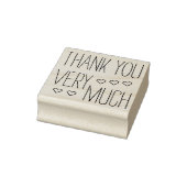 Je eigen Gezegden en berichten: DANK JE ERG Rubberstempel (Stempel)