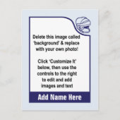 Je eigen Hockey Trading Kaart aanpassen (Voorkant)