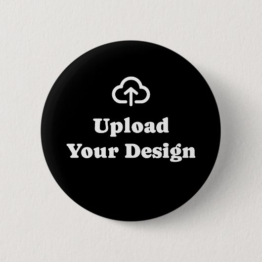 Je Eigen Kunstwerk Ronde Button 5,7 Cm (Voorkant)