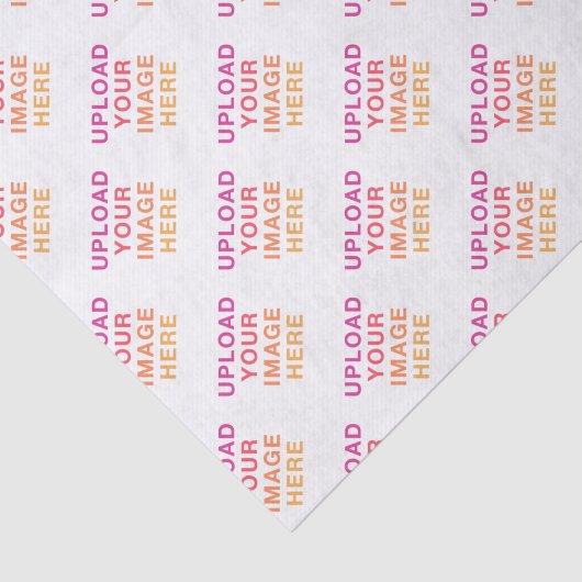 Je eigen Logo-Afbeelding Tissuepapier (Detail)