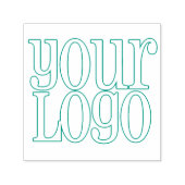 Je eigen Logo Rubber zelf-inkend stempel (Design)