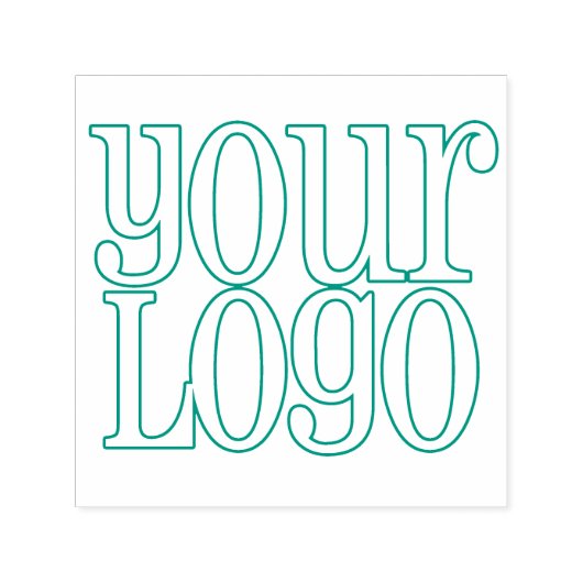 Je eigen Logo Rubber zelf-inkend stempel (Design)