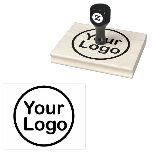 Je eigen Logo toevoegen Rubberstempel (Gestempeld)