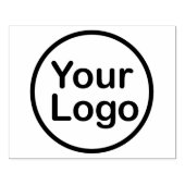 Je eigen Logo toevoegen Rubberstempel (Afrduk)