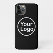 Je eigen Logo toevoegen | Zwarte achtergrond Case-Mate iPhone Case (Achterkant)