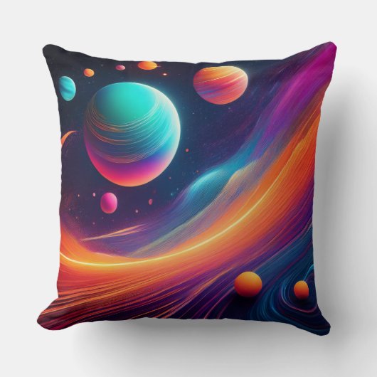 Je eigen maanruimte kussen (Voorkant)