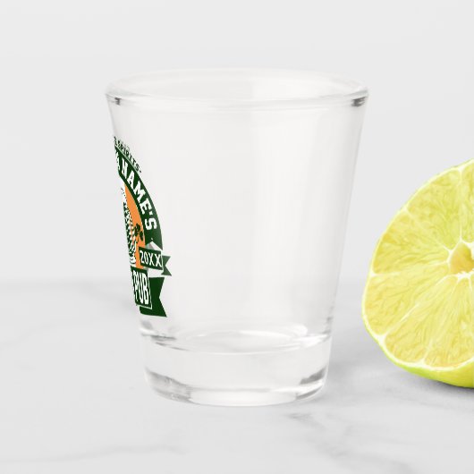 Je eigen naam | Irish Whiskey St Patricks Day Shot Glas (Rechts)