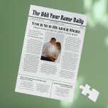 Je eigen nieuwsartikel op de voorpagina Persoonlij Legpuzzel<br><div class="desc">Uw eigen voorpaginanieuws artikelfoto Gepersonaliseerd.. aangepast nieuwsbericht op nieuwheid, puzzel uit Ricaso - voeg uw eigen verhaaltekst toe of verlaat zoals is Als u uw eigen alinea's toevoegt, blijf dan binnen het gebied dat aan elke sectie is toegewezen - u kunt de lay-out wijzigen door op personaliseren te klikken -...</div>