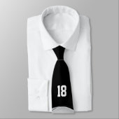 Je eigen nummer | Football Soccer Sports Gift Stropdas (Gebonden)