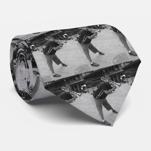 Je eigen paard blazen stropdas (Opgerold)