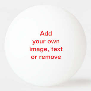 Je eigen persoon personaliseren, aanpassen, Creëer Pingpongbal