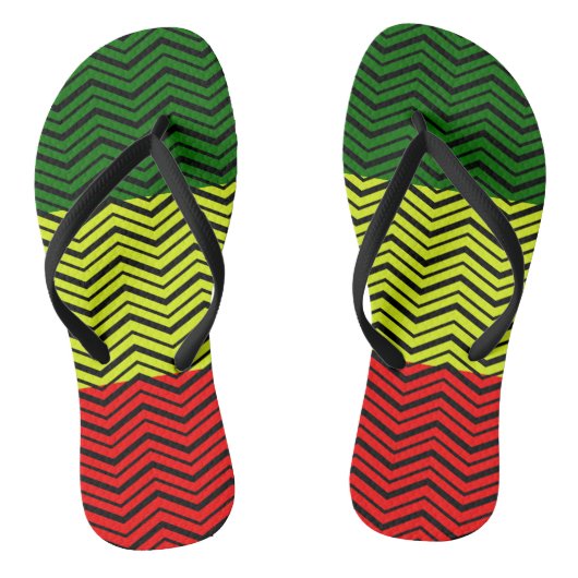 Je eigen product aanpassen - Rasta Teenslippers (Voetbed)