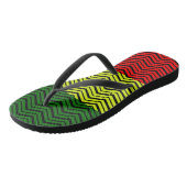 Je eigen product aanpassen - Rasta Teenslippers (Schuin)