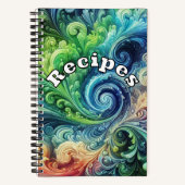 Je eigen receptenboek notitieboek (Voorkant)