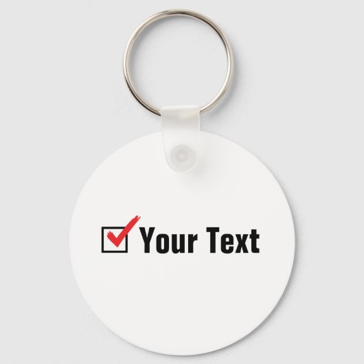 Je eigen sociale status aanpassen - persoonlijke a sleutelhanger (Voorkant)