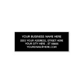 Je eigen stempel + Adres op maat (Design)