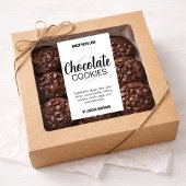 Je eigen tekst Cookies (of ander woord) label CK01 Voedselcontainer Etiket