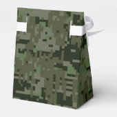 Je eigen tekst digitale camo Woodland kalm houden Bedankdoosjes (Achterkant)