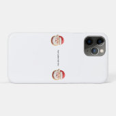Je eigen tekst Kerstman Koekje Kerstmis Case-Mate iPhone Case (Achterkant (horizontaal))