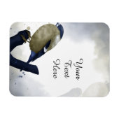 Je eigen tekst - Little Bird Persoonlijk Magneet (Horizontaal)