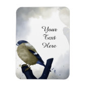 Je eigen tekst - Little Bird Persoonlijk Magneet (Verticaal)