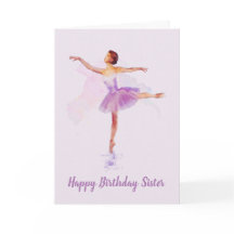 Je eigen tekst op deze mooie paarse ballerina