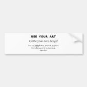 Je eigen unieke design gebruiken met je Art creëer Bumpersticker (Voorkant)