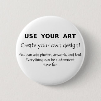 Je eigen unieke design gebruiken met je Art creëer Ronde Button 5,7 Cm