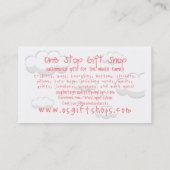 Je eigen Visitekaartjes aanpassen (Achterkant)