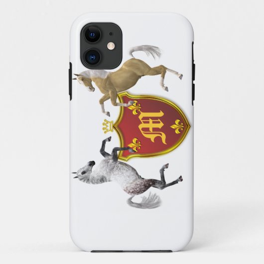 Je eigen wapenschild monogram Case-Mate iPhone case (Achterkant)