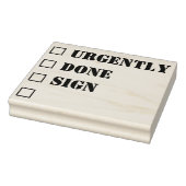 Je eigen werkruimte TO DO LIST Rubberstempel (Stempel)