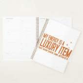 Je energie is een luxeartikel planner (Display)