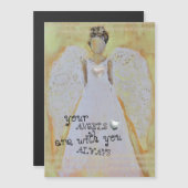 Je engelen zijn altijd bij je. (Voorkant / Achterkant)